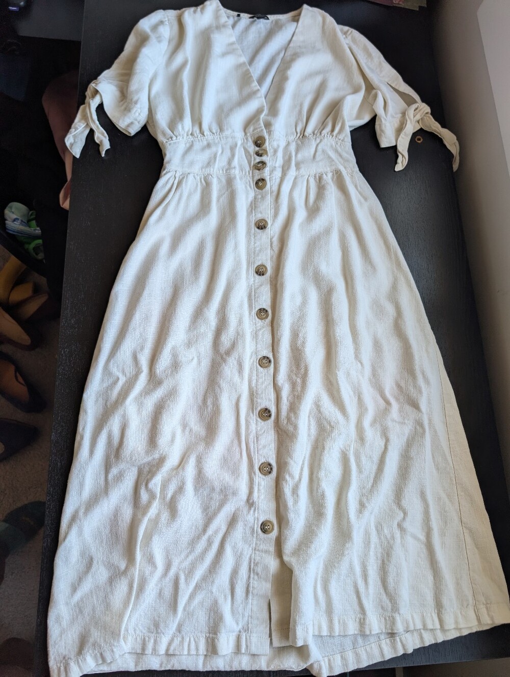 Buffalo by David Bitten Linen Blend Maxi Dress